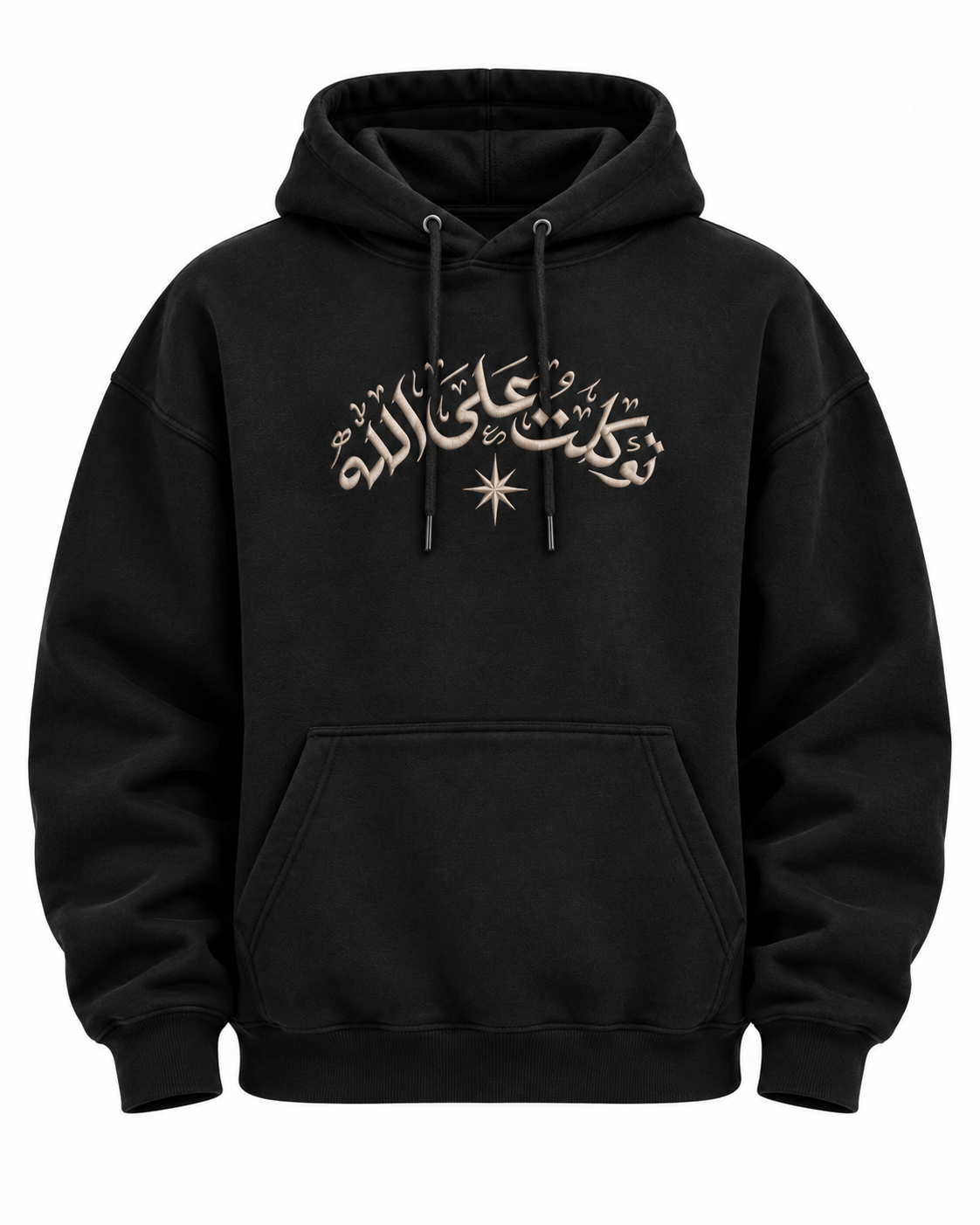 Sweat à capuche TAWAKULT — Noir — vue 2
